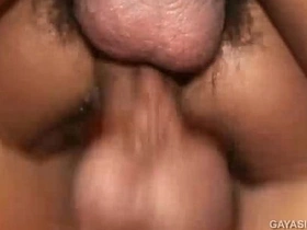 Asian twink gets kinky with piss and cock sucking in a threesome