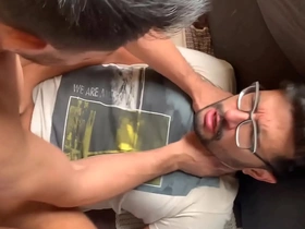 Young and straight bundlet gets a big cock in his ass