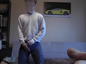 Charming lad pleasuring himself - Boy for Your Leisure