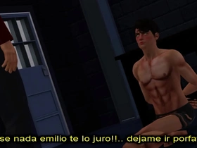 Gay blowjob and anal in YAOI: 18 criminal hearts Chapter 13