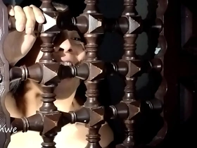 Holy MILF takes massive dildo in church for your viewing pleasure