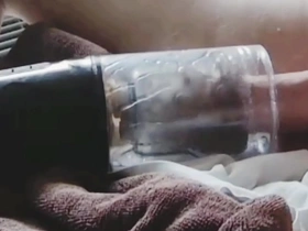 Toy play leads to intense orgasm and satisfaction