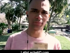 Straight Spanish Latino Twink Sex With Gay Stranger For Cash POV
