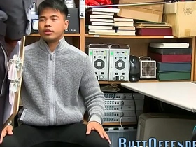 Gay Asian teen masturbates and gets a facial in this hardcore scene.